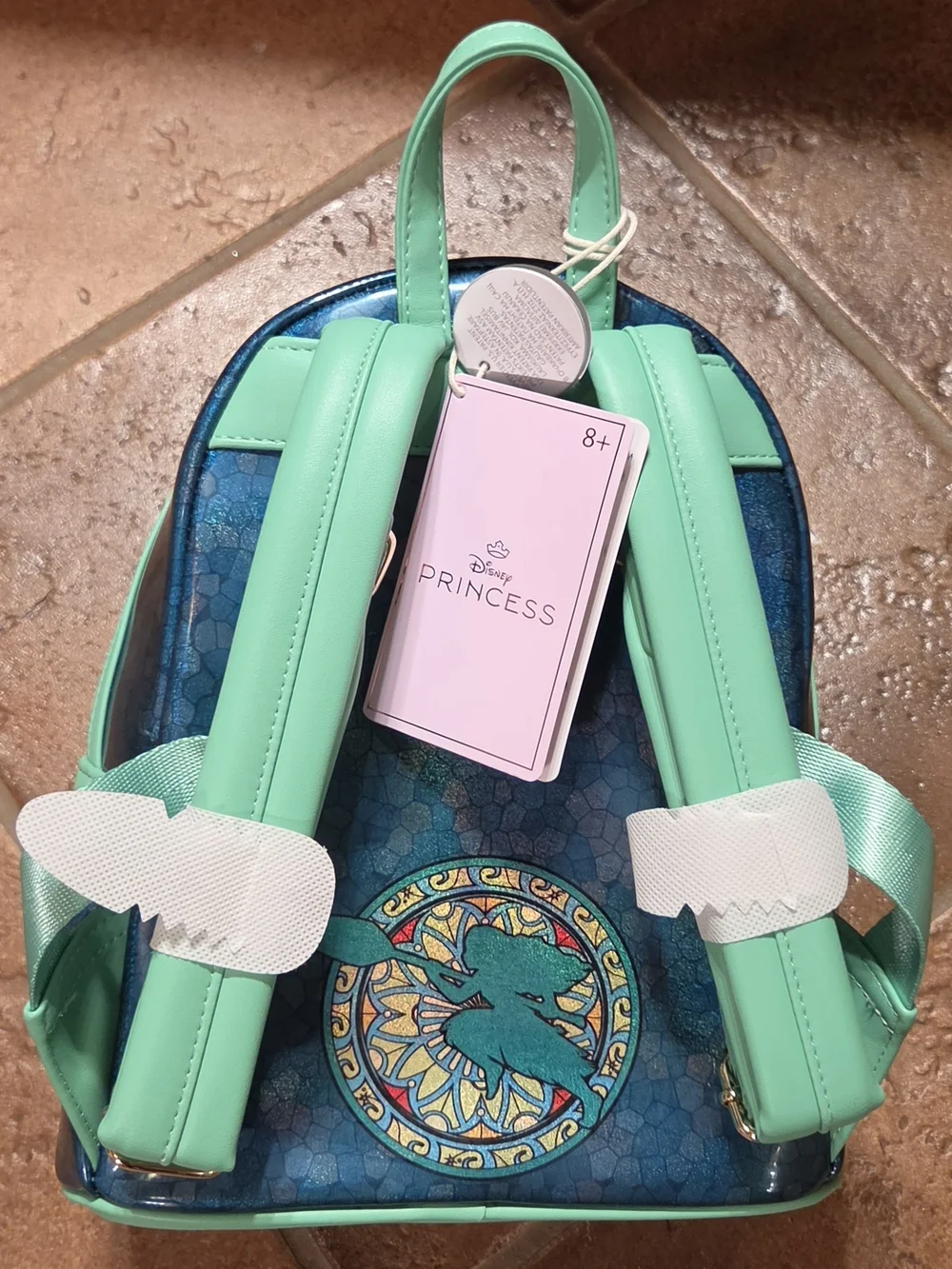 Loungefly Disney Princess Stained Glass Collection Moana Mini Backpack